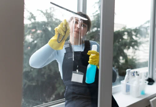 Nettoyage de vitres intérieures et extérieures à Chooz